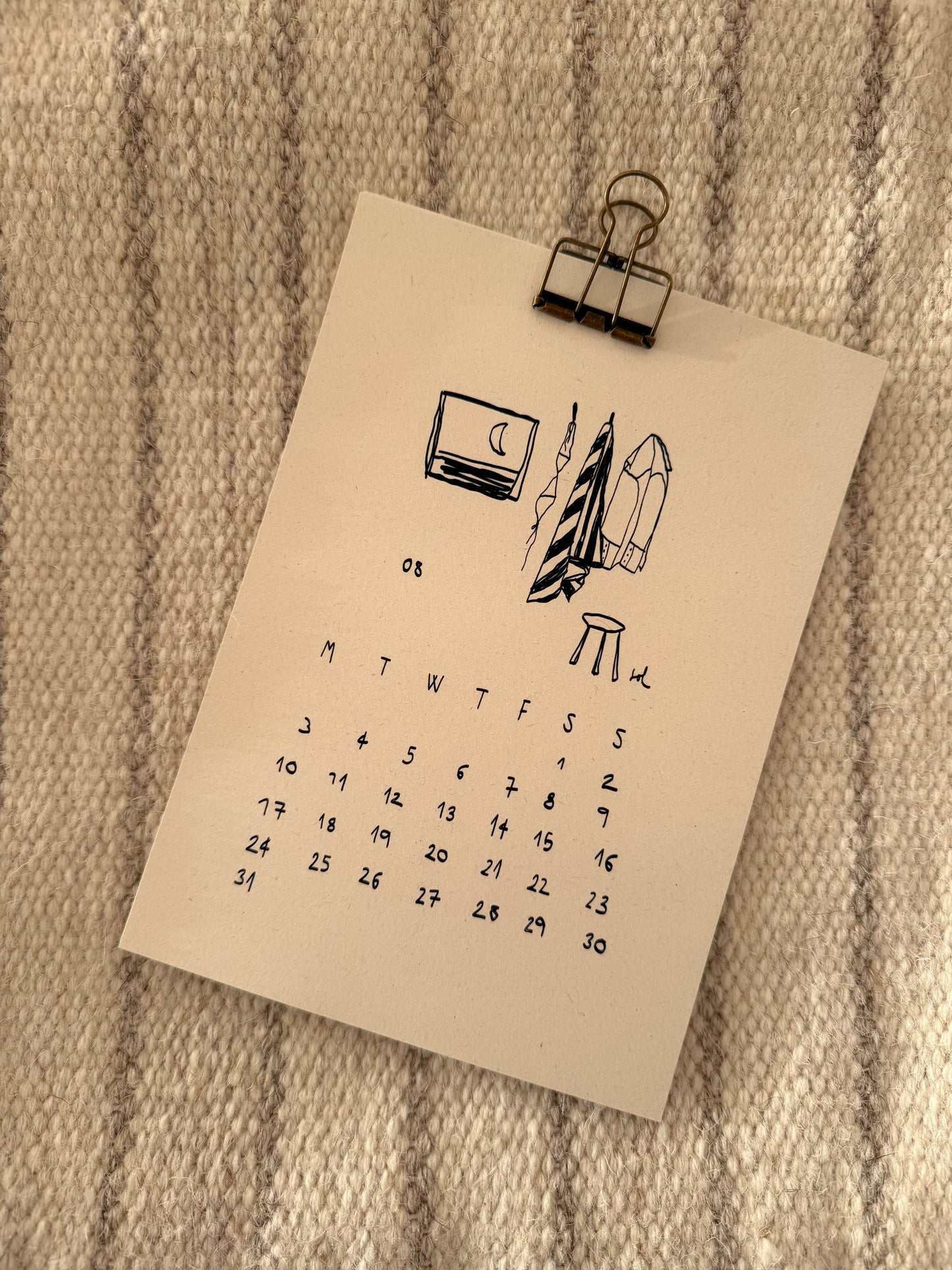 CALENDARIO PAPEL 2026