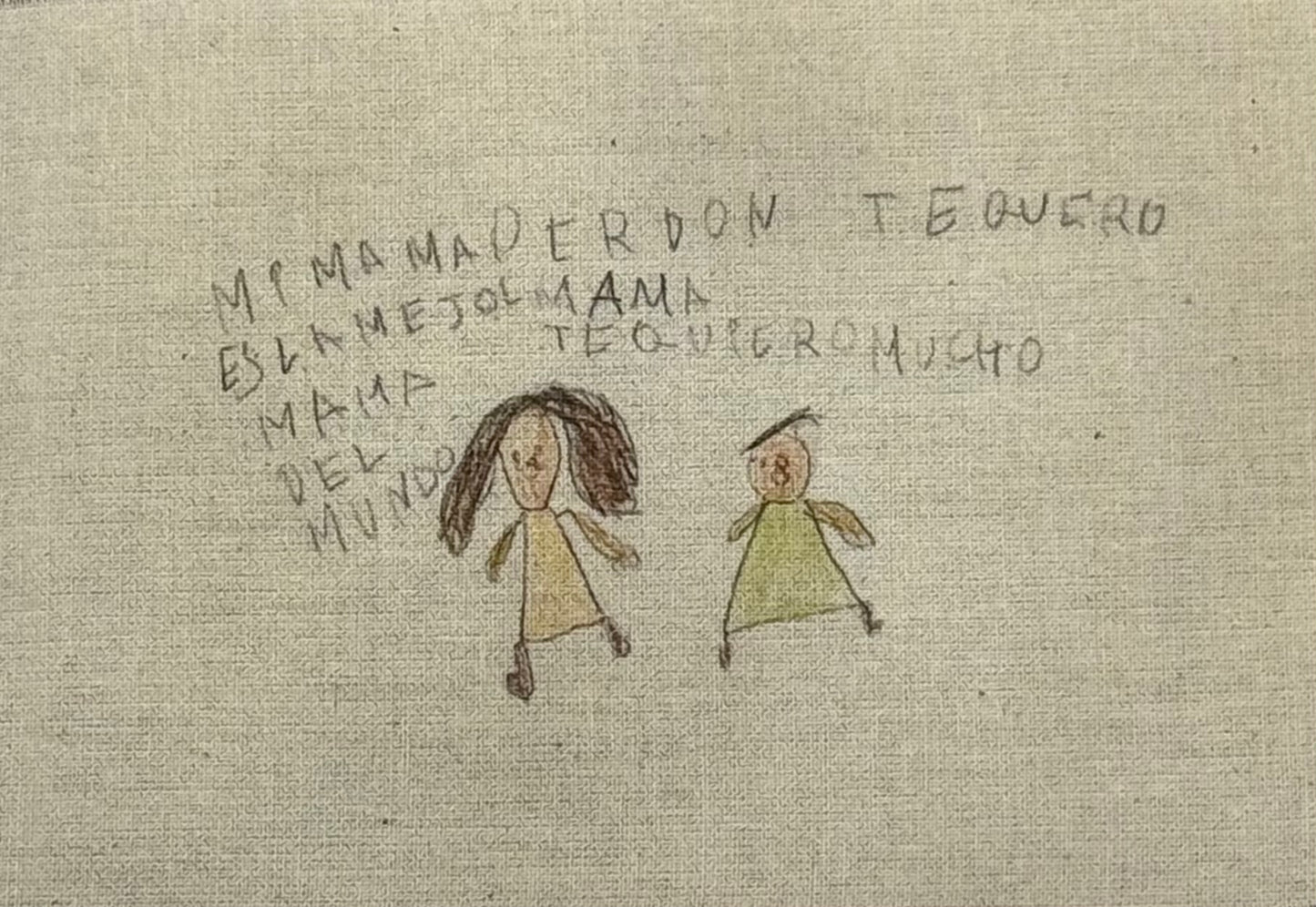 RECUERDO SOBRE ALGODÓN / Dibujo