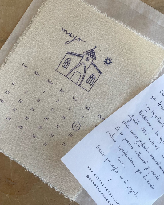 MES CALENDARIO PERSONALIZADO