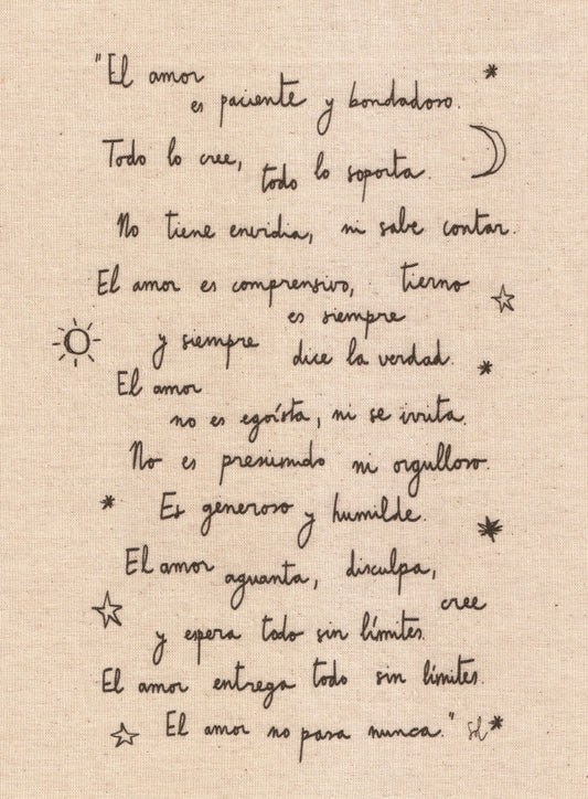 Lámina / El amor