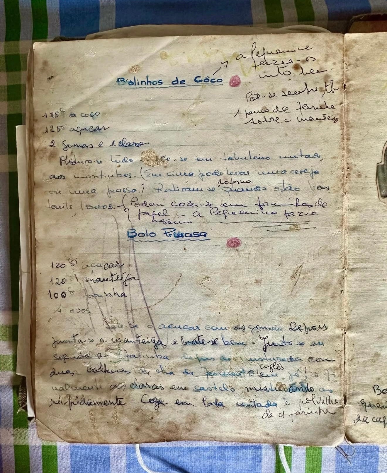 RECUERDO SOBRE ALGODÓN / Carta